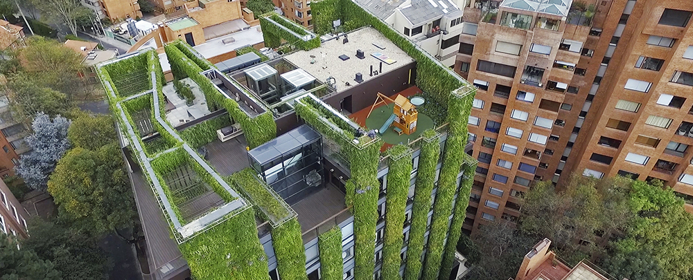 Jardines verticales, la tendencia urbanística más ecológica
